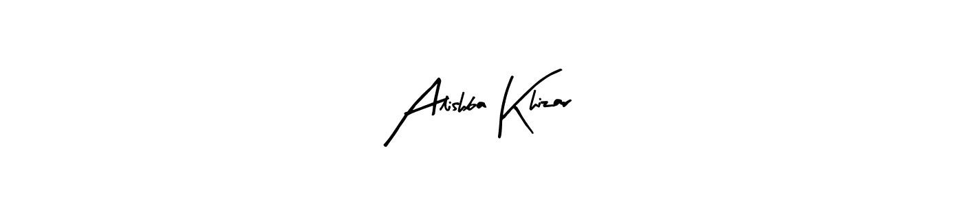 Make a beautiful signature design for name Alishba Khizar. Use this online signature maker to create a handwritten signature for free. Alishba Khizar signature style 8 images and pictures png