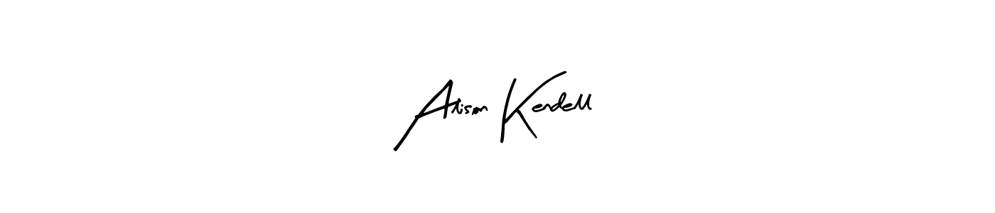 Also You can easily find your signature by using the search form. We will create Alison Kendell name handwritten signature images for you free of cost using Arty Signature sign style. Alison Kendell signature style 8 images and pictures png