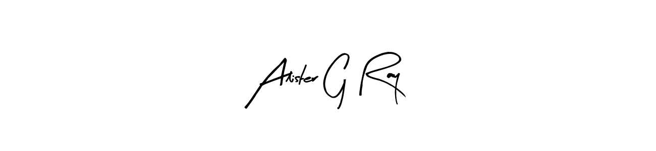 How to make Alister G Ray signature? Arty Signature is a professional autograph style. Create handwritten signature for Alister G Ray name. Alister G Ray signature style 8 images and pictures png