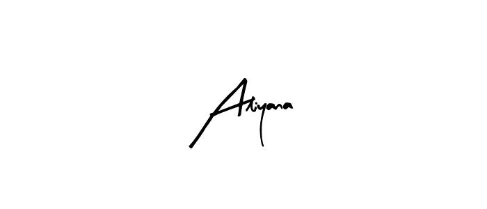 if you are searching for the best signature style for your name Aliyana. so please give up your signature search. here we have designed multiple signature styles  using Arty Signature. Aliyana signature style 8 images and pictures png