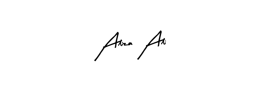 Make a beautiful signature design for name Aliza Ali. Use this online signature maker to create a handwritten signature for free. Aliza Ali signature style 8 images and pictures png