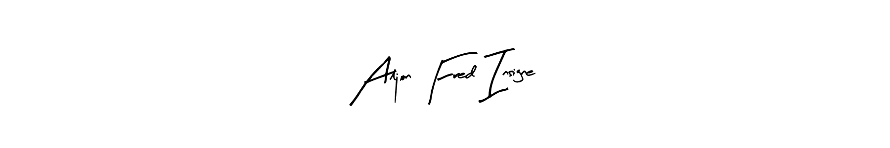 Make a short Aljon Fred Insigne signature style. Manage your documents anywhere anytime using Arty Signature. Create and add eSignatures, submit forms, share and send files easily. Aljon Fred Insigne signature style 8 images and pictures png