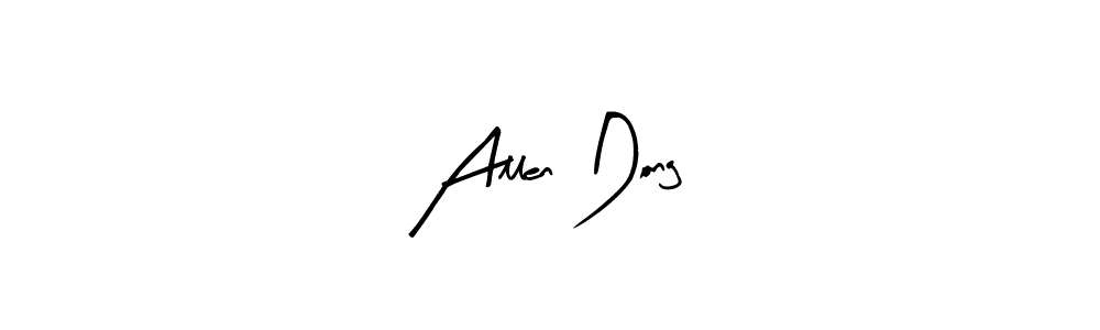 Best and Professional Signature Style for Allen Dong. Arty Signature Best Signature Style Collection. Allen Dong signature style 8 images and pictures png