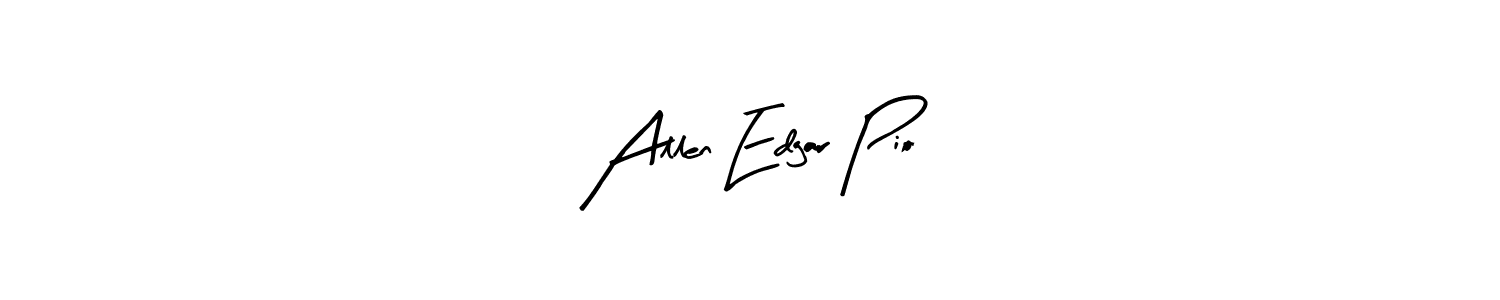 Also we have Allen Edgar Pio name is the best signature style. Create professional handwritten signature collection using Arty Signature autograph style. Allen Edgar Pio signature style 8 images and pictures png