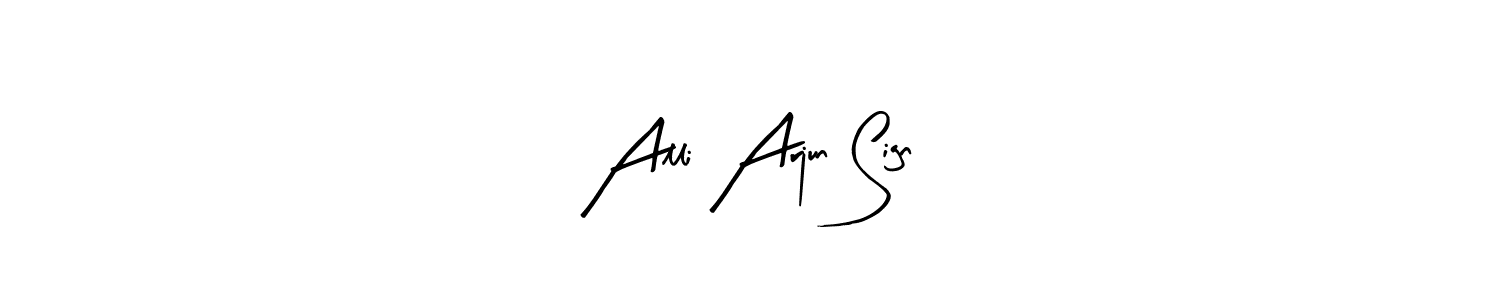 Make a beautiful signature design for name Alli Arjun Sign. Use this online signature maker to create a handwritten signature for free. Alli Arjun Sign signature style 8 images and pictures png