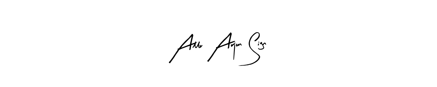 Create a beautiful signature design for name Allu Arjun Sign. With this signature (Arty Signature) fonts, you can make a handwritten signature for free. Allu Arjun Sign signature style 8 images and pictures png