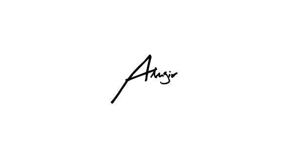 Arty Signature is a professional signature style that is perfect for those who want to add a touch of class to their signature. It is also a great choice for those who want to make their signature more unique. Get Almgir name to fancy signature for free. Almgir signature style 8 images and pictures png