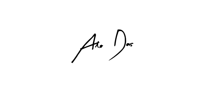 Use a signature maker to create a handwritten signature online. With this signature software, you can design (Arty Signature) your own signature for name Alo Das. Alo Das signature style 8 images and pictures png