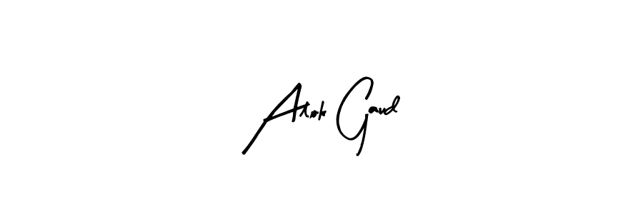 Here are the top 10 professional signature styles for the name Alok Gaud. These are the best autograph styles you can use for your name. Alok Gaud signature style 8 images and pictures png