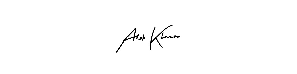 You can use this online signature creator to create a handwritten signature for the name Alok Kharwar. This is the best online autograph maker. Alok Kharwar signature style 8 images and pictures png