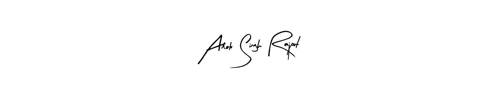 Design your own signature with our free online signature maker. With this signature software, you can create a handwritten (Arty Signature) signature for name Alok Singh Rajput. Alok Singh Rajput signature style 8 images and pictures png