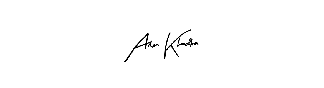 Once you've used our free online signature maker to create your best signature Arty Signature style, it's time to enjoy all of the benefits that Alon Khadka name signing documents. Alon Khadka signature style 8 images and pictures png