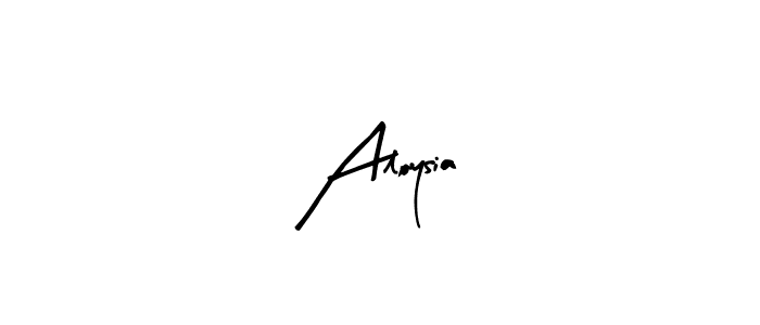 This is the best signature style for the Aloysia name. Also you like these signature font (Arty Signature). Mix name signature. Aloysia signature style 8 images and pictures png