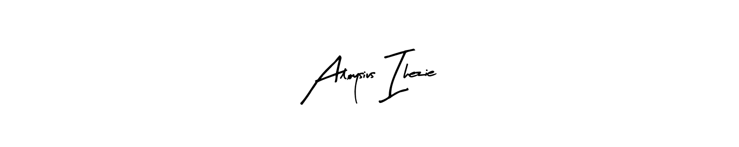 Here are the top 10 professional signature styles for the name Aloysius Ihezie. These are the best autograph styles you can use for your name. Aloysius Ihezie signature style 8 images and pictures png