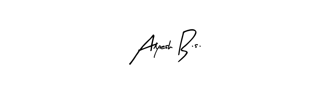 It looks lik you need a new signature style for name Alpesh B.s.. Design unique handwritten (Arty Signature) signature with our free signature maker in just a few clicks. Alpesh B.s. signature style 8 images and pictures png