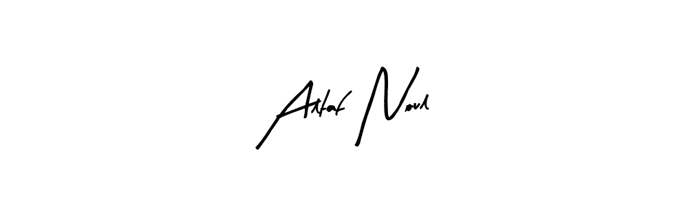 Make a beautiful signature design for name Altaf Noul. With this signature (Arty Signature) style, you can create a handwritten signature for free. Altaf Noul signature style 8 images and pictures png