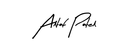 Try this chic Altaf Patel handwritten sign style. Using Arty Signature font elements, it gives your name a sleek, memorable identity. Altaf Patel signature style 8 images and pictures png