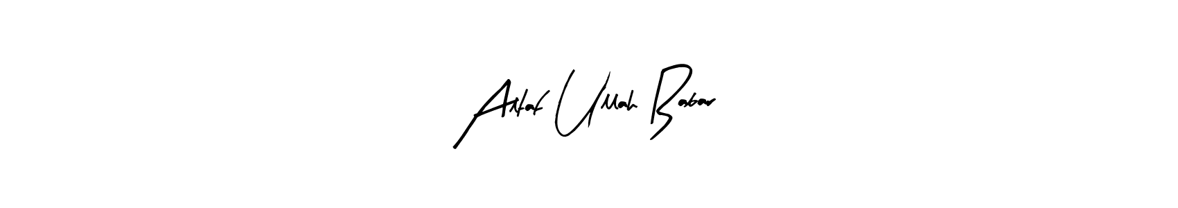 See photos of Altaf Ullah Babar official signature by Spectra . Check more albums & portfolios. Read reviews & check more about Arty Signature font. Altaf Ullah Babar signature style 8 images and pictures png