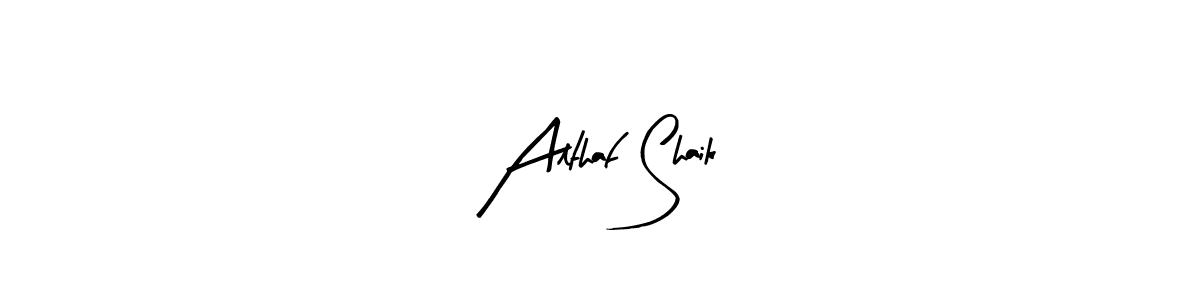 How to Draw Althaf Shaik signature style? Arty Signature is a latest design signature styles for name Althaf Shaik. Althaf Shaik signature style 8 images and pictures png