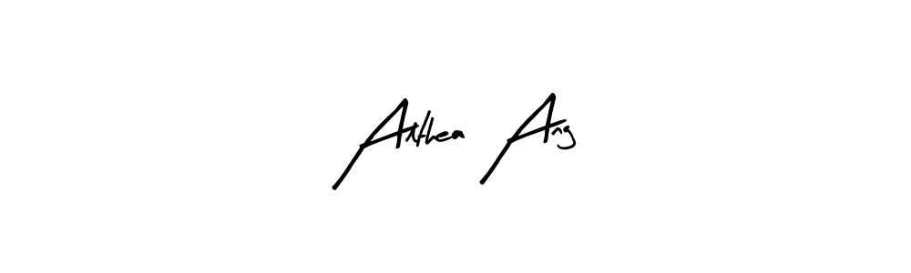 Also we have Althea Ang name is the best signature style. Create professional handwritten signature collection using Arty Signature autograph style. Althea Ang signature style 8 images and pictures png
