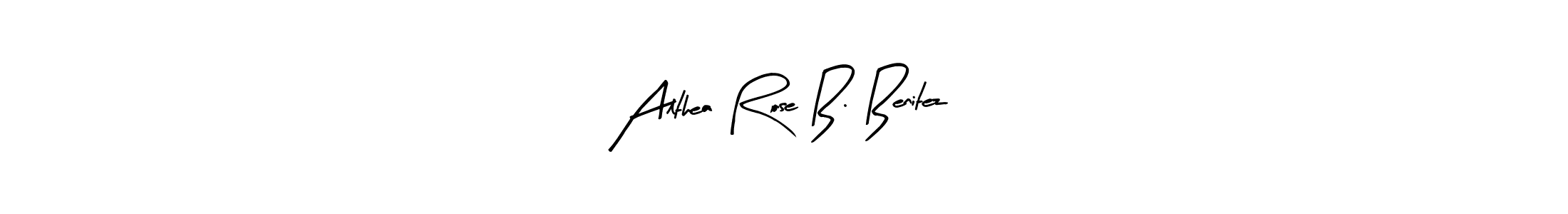 This is the best signature style for the Althea Rose B. Benitez name. Also you like these signature font (Arty Signature). Mix name signature. Althea Rose B. Benitez signature style 8 images and pictures png