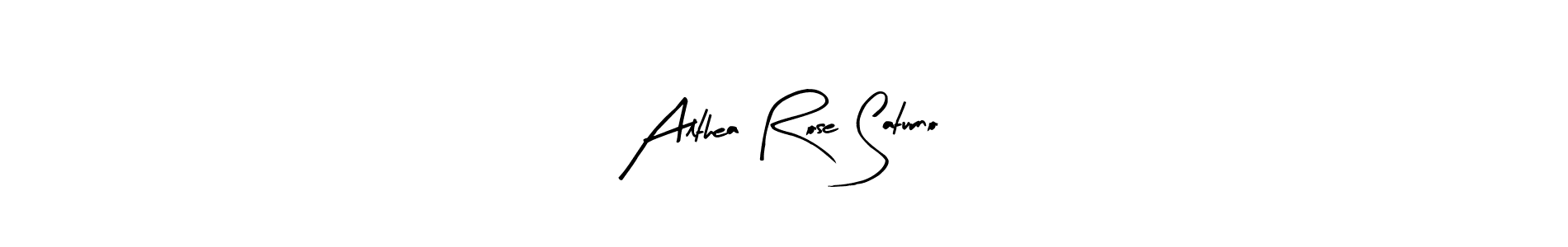 Use a signature maker to create a handwritten signature online. With this signature software, you can design (Arty Signature) your own signature for name Althea Rose Saturno. Althea Rose Saturno signature style 8 images and pictures png