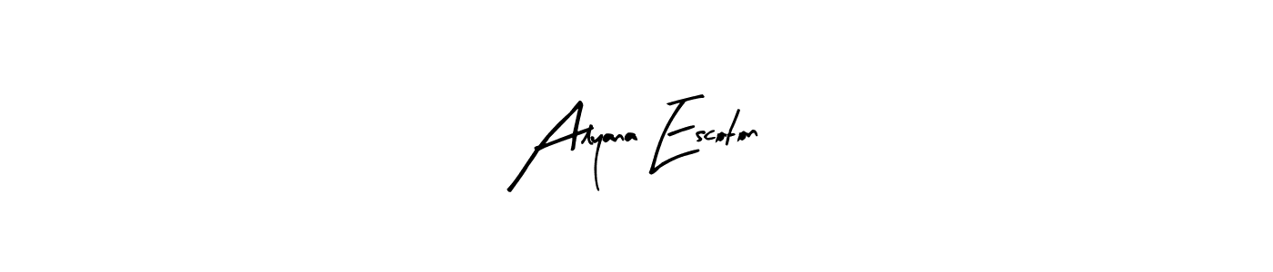 It looks lik you need a new signature style for name Alyana Escoton. Design unique handwritten (Arty Signature) signature with our free signature maker in just a few clicks. Alyana Escoton signature style 8 images and pictures png