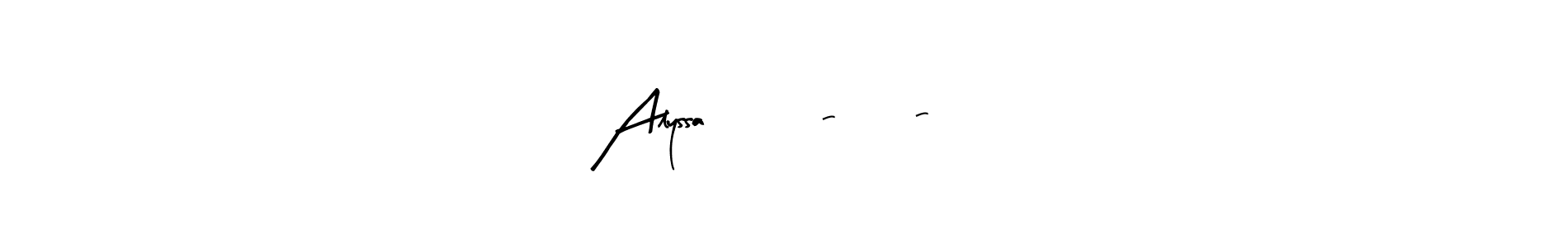 The best way (Arty Signature) to make a short signature is to pick only two or three words in your name. The name Alyssa      6-18-24 include a total of six letters. For converting this name. Alyssa      6-18-24 signature style 8 images and pictures png