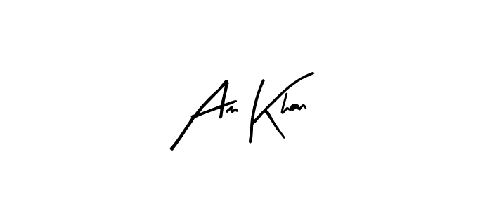 How to make Am Khan signature? Arty Signature is a professional autograph style. Create handwritten signature for Am Khan name. Am Khan signature style 8 images and pictures png