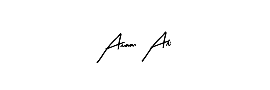 You should practise on your own different ways (Arty Signature) to write your name (Amaan Ali) in signature. don't let someone else do it for you. Amaan Ali signature style 8 images and pictures png