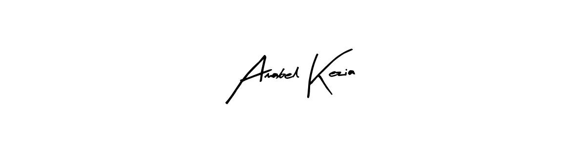 Design your own signature with our free online signature maker. With this signature software, you can create a handwritten (Arty Signature) signature for name Amabel Kezia. Amabel Kezia signature style 8 images and pictures png