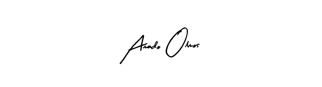 Here are the top 10 professional signature styles for the name Amado Olmos. These are the best autograph styles you can use for your name. Amado Olmos signature style 8 images and pictures png