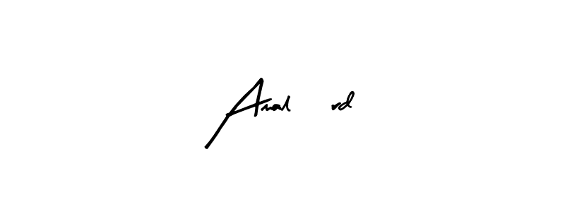 Design your own signature with our free online signature maker. With this signature software, you can create a handwritten (Arty Signature) signature for name Amal 3rd. Amal 3rd signature style 8 images and pictures png