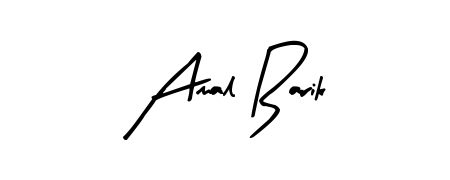 Give your name Amal Barik an exquisite flair with the Arty Signature script font. Ideal for contracts, resumes, and formal letterheads. Amal Barik signature style 8 images and pictures png
