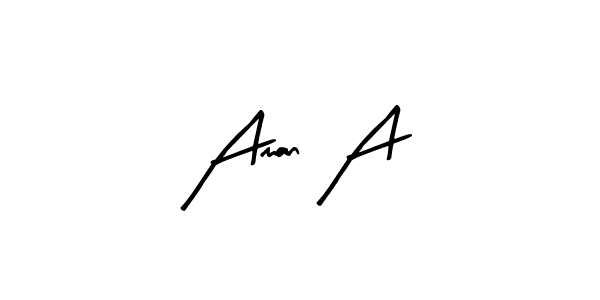 See photos of Aman A official signature by Spectra . Check more albums & portfolios. Read reviews & check more about Arty Signature font. Aman A signature style 8 images and pictures png