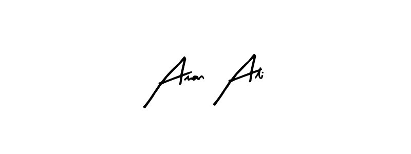 Design your own signature with our free online signature maker. With this signature software, you can create a handwritten (Arty Signature) signature for name Aman Ali. Aman Ali signature style 8 images and pictures png
