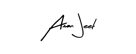 The Arty Signature signature style provides a bold statement for name Aman Jeet. Designed for business owners, executives, and leaders. Aman Jeet signature style 8 images and pictures png