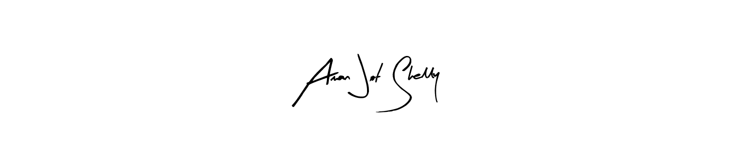 Once you've used our free online signature maker to create your best signature Arty Signature style, it's time to enjoy all of the benefits that Aman Jot Shelly name signing documents. Aman Jot Shelly signature style 8 images and pictures png