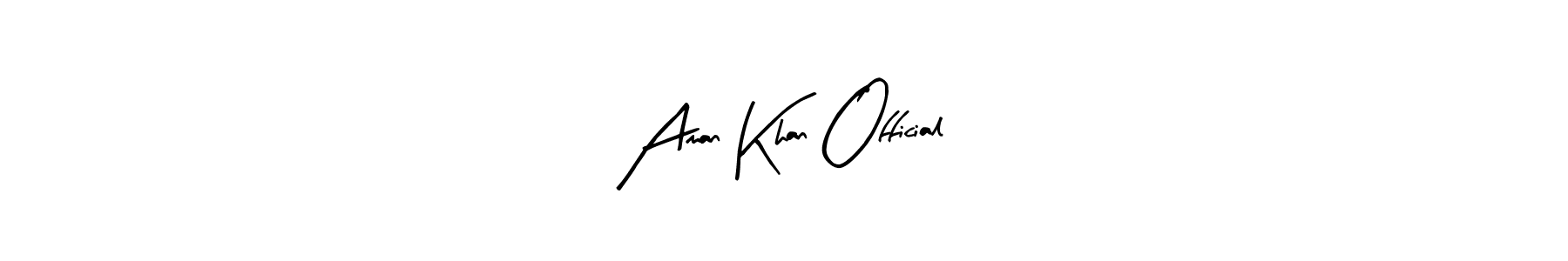 You should practise on your own different ways (Arty Signature) to write your name (Aman Khan Official) in signature. don't let someone else do it for you. Aman Khan Official signature style 8 images and pictures png