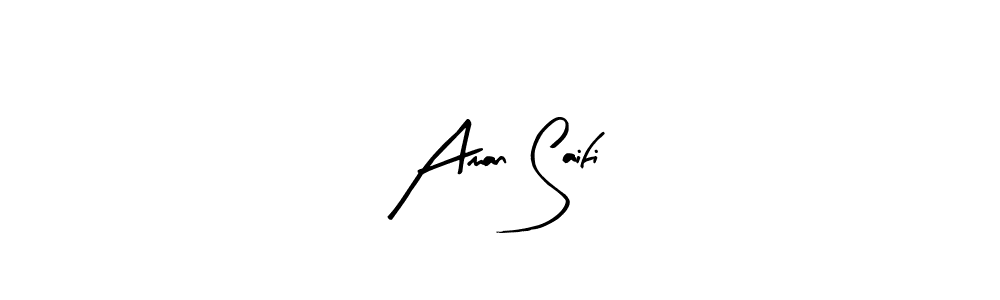 You can use this online signature creator to create a handwritten signature for the name Aman Saifi. This is the best online autograph maker. Aman Saifi signature style 8 images and pictures png