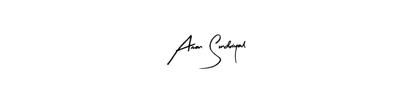How to Draw Aman Sundriyal signature style? Arty Signature is a latest design signature styles for name Aman Sundriyal. Aman Sundriyal signature style 8 images and pictures png