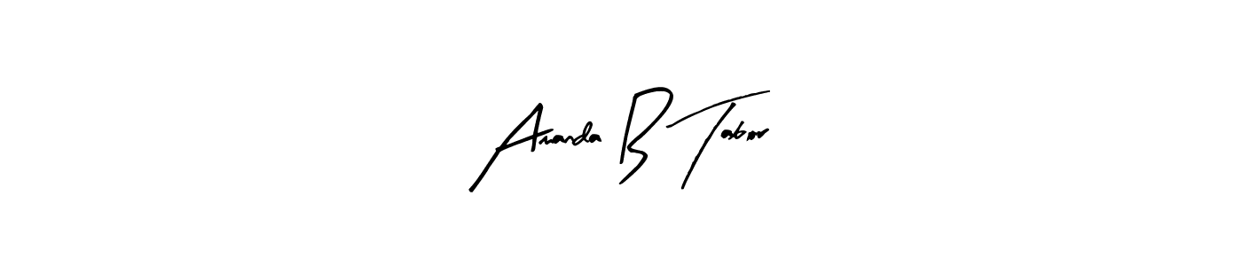 The best way (Arty Signature) to make a short signature is to pick only two or three words in your name. The name Amanda B Tabor include a total of six letters. For converting this name. Amanda B Tabor signature style 8 images and pictures png