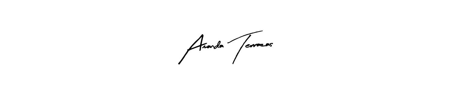 Design your own signature with our free online signature maker. With this signature software, you can create a handwritten (Arty Signature) signature for name Amanda Terrazas. Amanda Terrazas signature style 8 images and pictures png