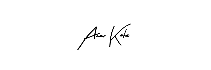 Arty Signature is a professional signature style that is perfect for those who want to add a touch of class to their signature. It is also a great choice for those who want to make their signature more unique. Get Amar Kate name to fancy signature for free. Amar Kate signature style 8 images and pictures png