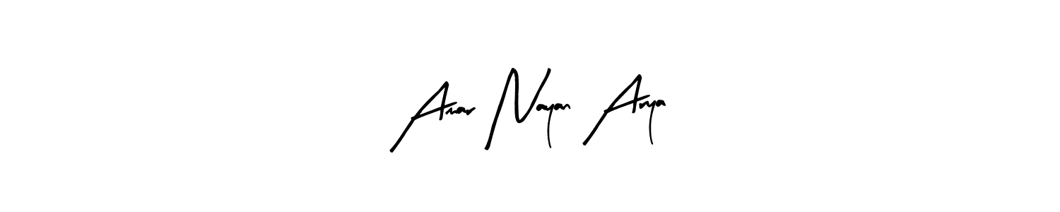 Make a short Amar Nayan Arya signature style. Manage your documents anywhere anytime using Arty Signature. Create and add eSignatures, submit forms, share and send files easily. Amar Nayan Arya signature style 8 images and pictures png