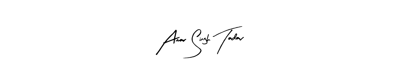 Similarly Arty Signature is the best handwritten signature design. Signature creator online .You can use it as an online autograph creator for name Amar Singh Tadav. Amar Singh Tadav signature style 8 images and pictures png