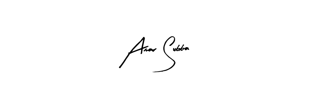 You should practise on your own different ways (Arty Signature) to write your name (Amar Subba) in signature. don't let someone else do it for you. Amar Subba signature style 8 images and pictures png