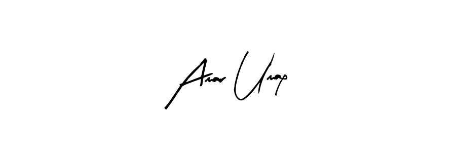 You should practise on your own different ways (Arty Signature) to write your name (Amar Umap) in signature. don't let someone else do it for you. Amar Umap signature style 8 images and pictures png