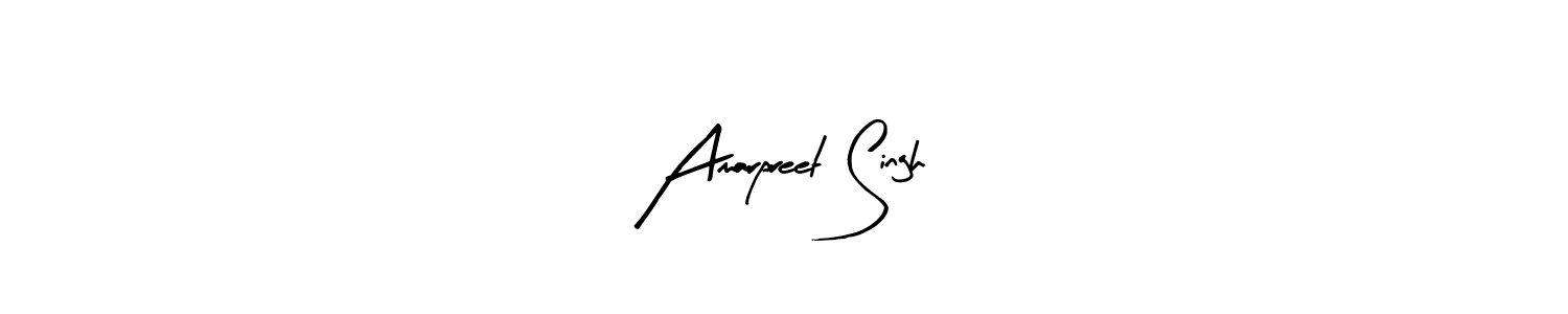Make a beautiful signature design for name Amarpreet Singh. With this signature (Arty Signature) style, you can create a handwritten signature for free. Amarpreet Singh signature style 8 images and pictures png