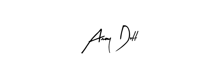 Also we have Amay Dutt name is the best signature style. Create professional handwritten signature collection using Arty Signature autograph style. Amay Dutt signature style 8 images and pictures png